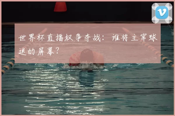 世界杯直播权争夺战：谁将主宰球迷的屏幕？